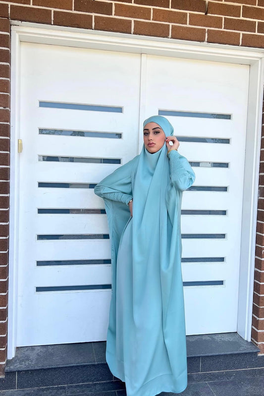 HC Ruche sleeve jilbabs