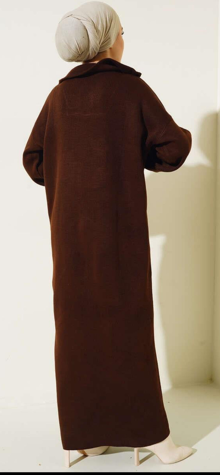 HC knitwear dress-chocolate