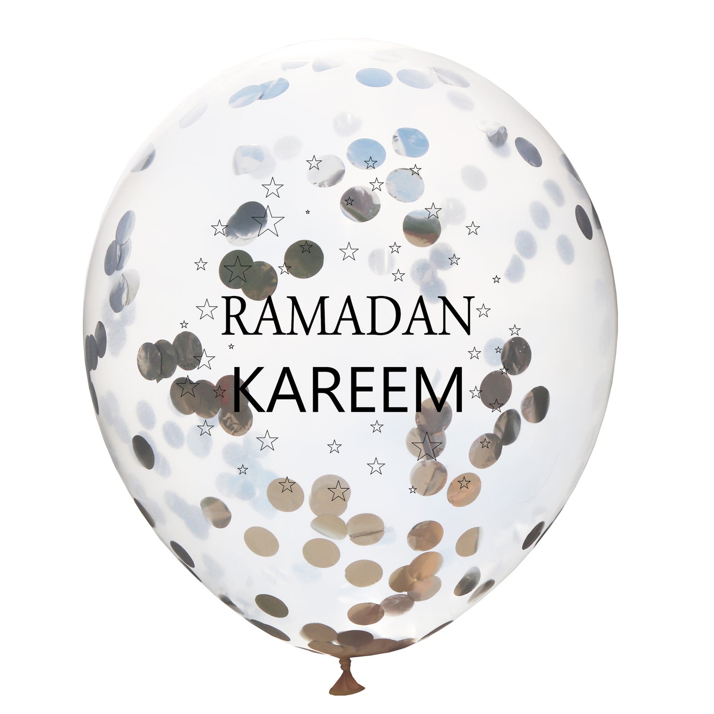 2024 Ramadan Kareem confetti balloons (3 colours)