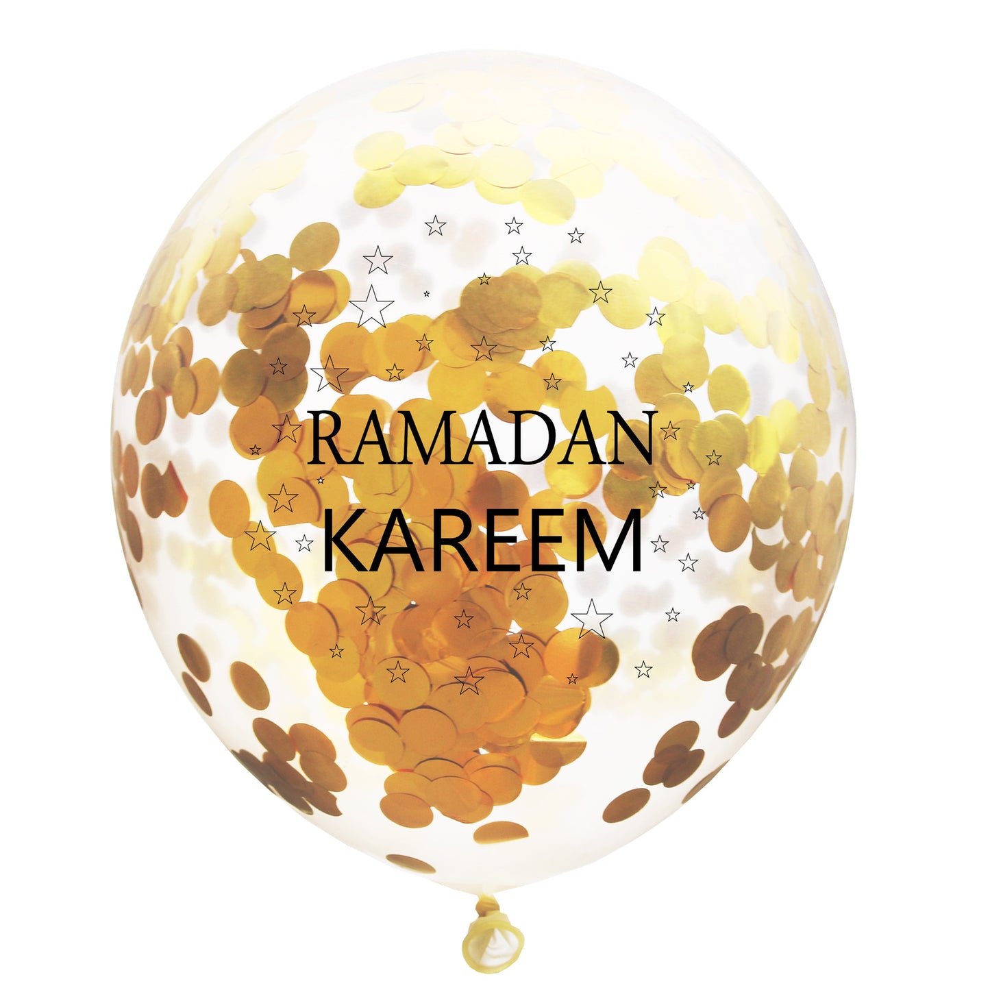 2024 Ramadan Kareem confetti balloons (3 colours)