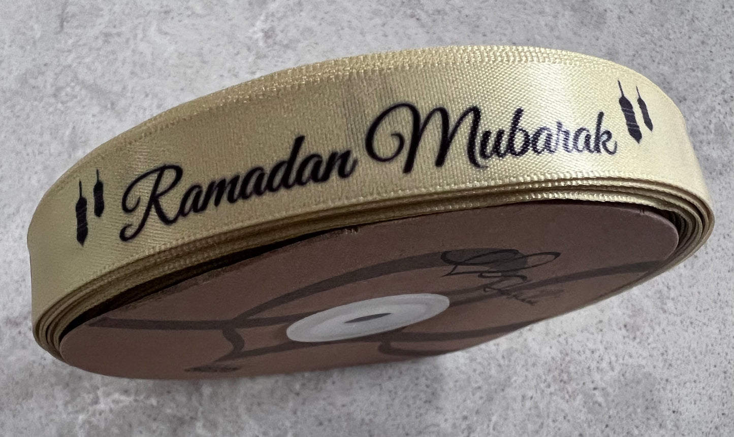 2024 Ramadan Mubarak ribbon (15m)