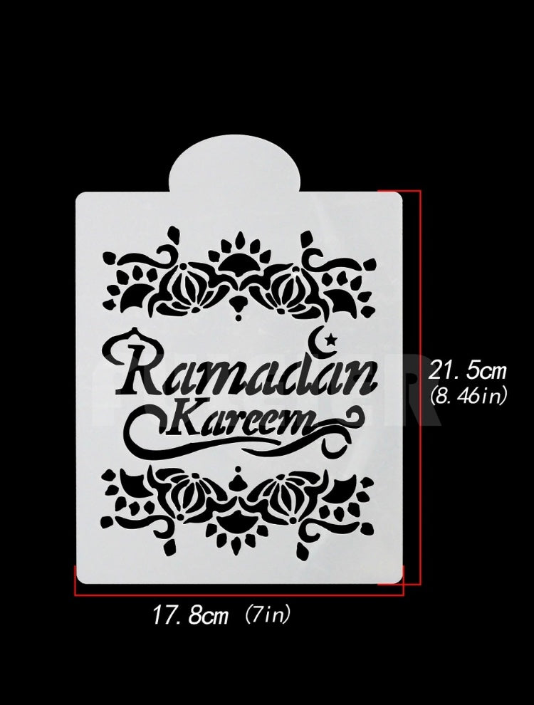 Ramadan Kareem stencil