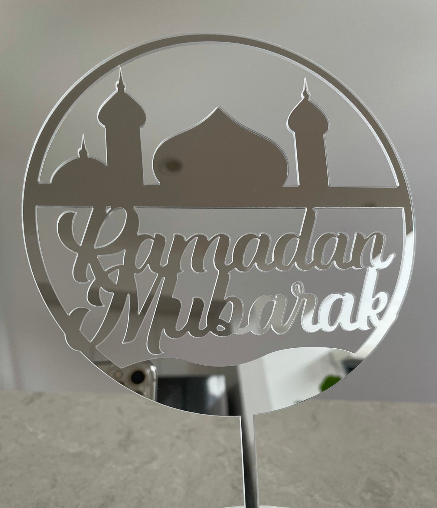 Ramadan Mubarak Cake Topper