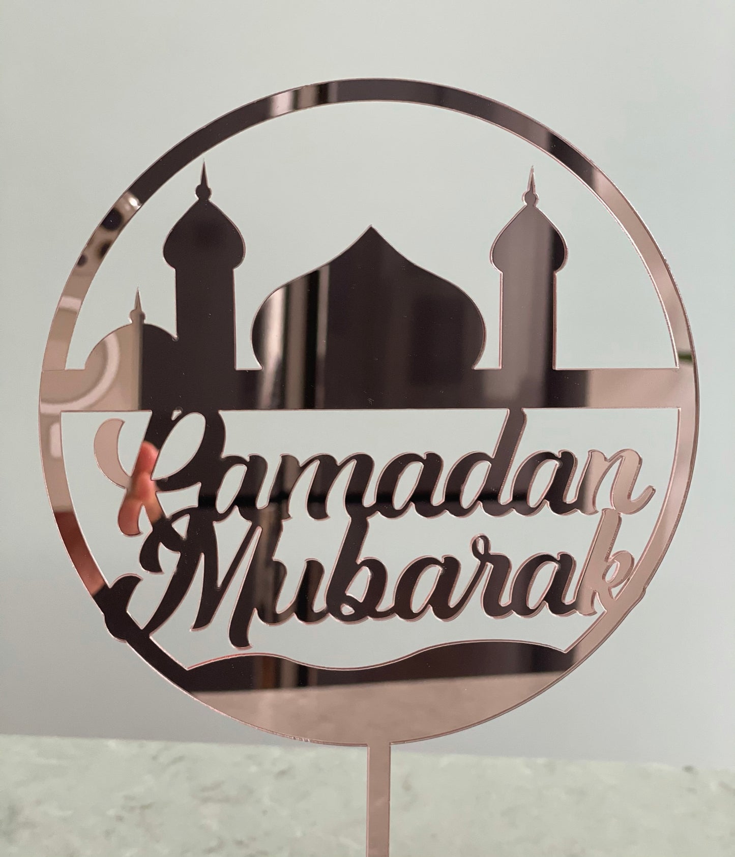 Ramadan Mubarak Cake Topper