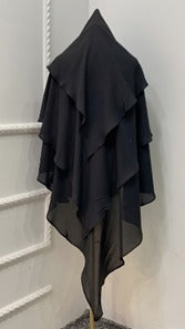 HC cascade layered khimar