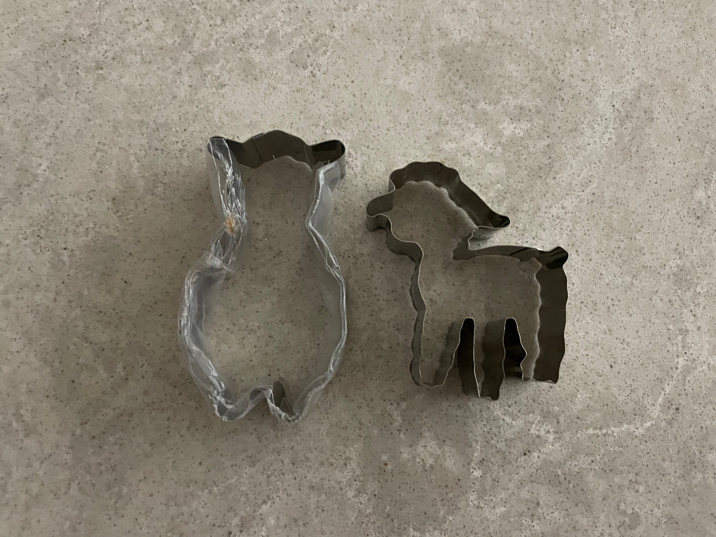 Sheep cookie cutters set of 2