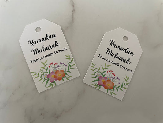 Last 23 pieces Ramadan Mubarak gift tags