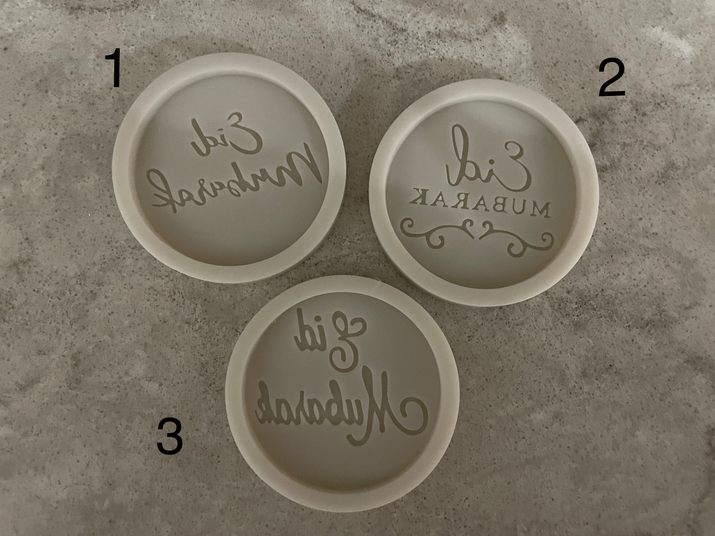 Eid Mubarak silicone mould