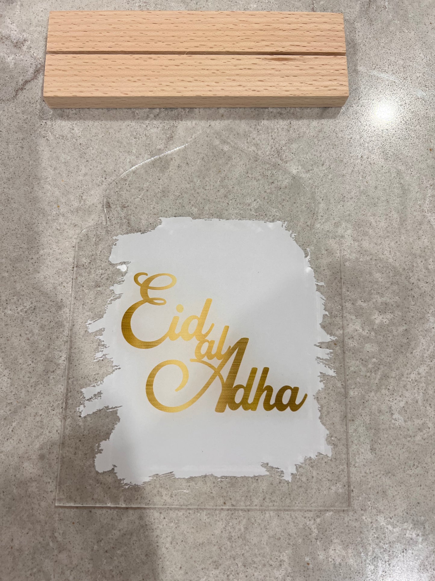 Eidul adha acrylic stand