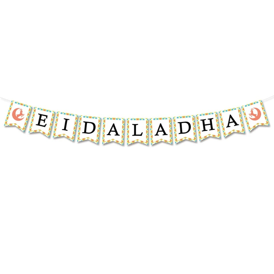 Colourful eidul adha banner