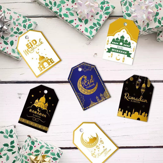 Eid gift tags variety pack (24 pieces)