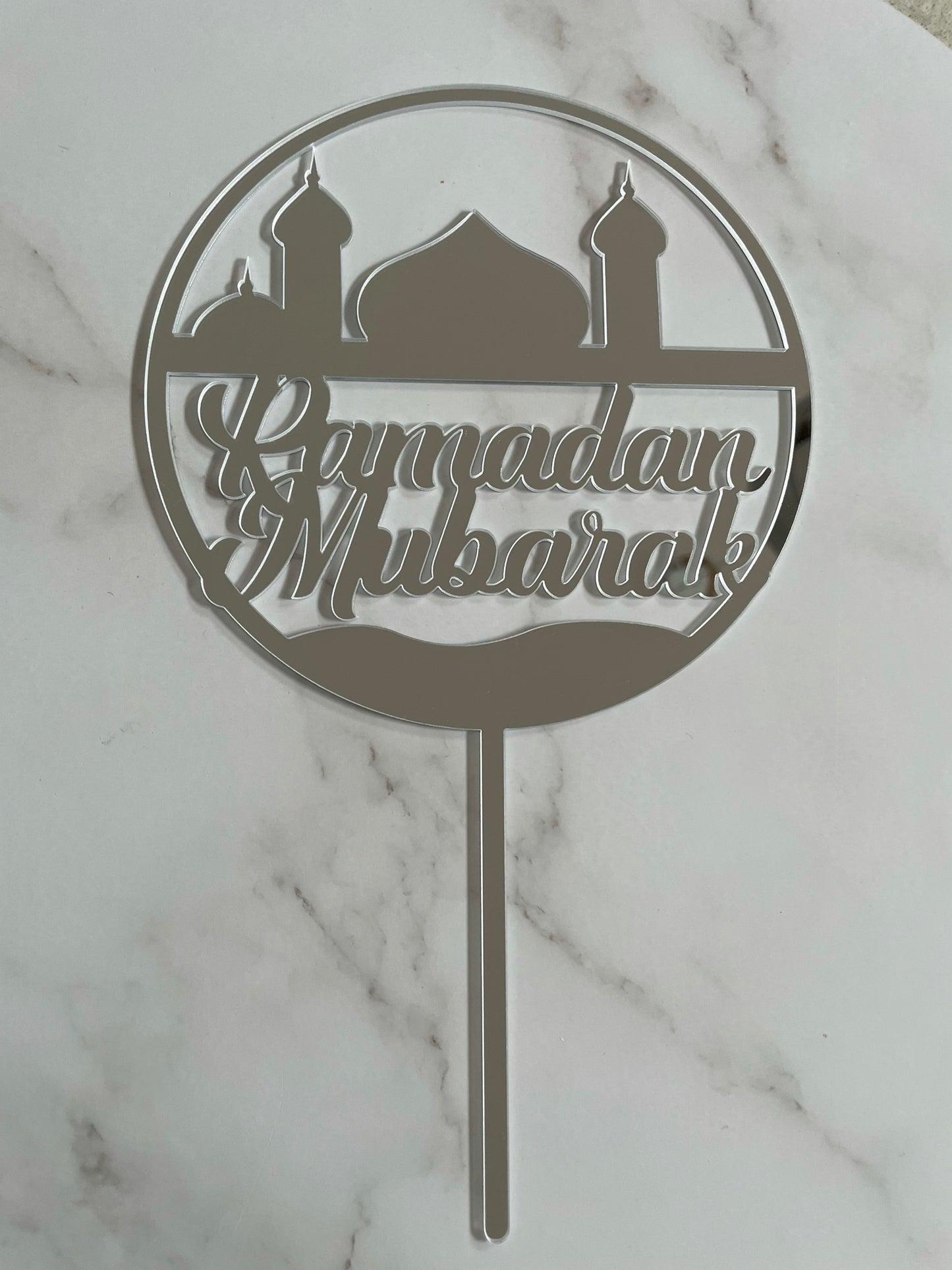 Ramadan Mubarak Cake Topper